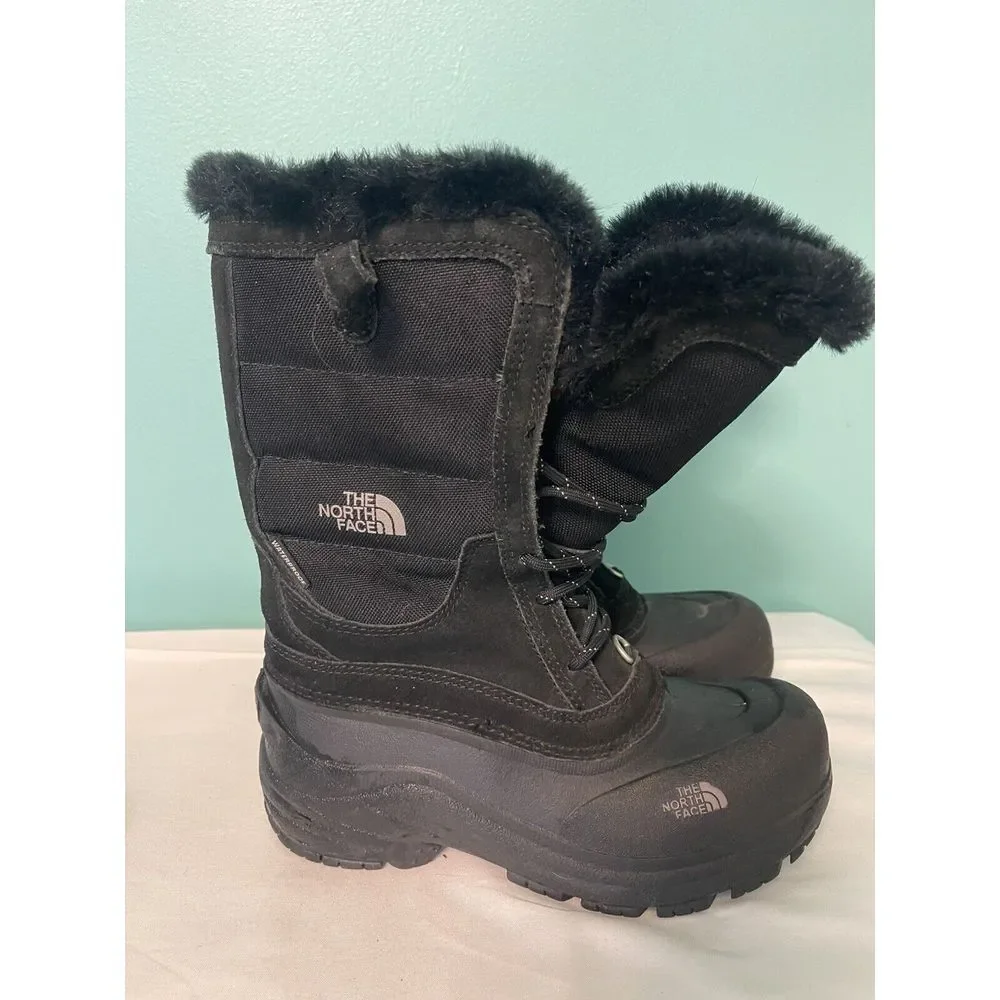 The North Face Shellista Girls Heatseeker Insulated Winter Snow Boots Youth Sz 3